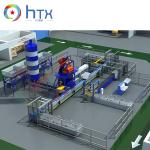 Buy cheap 1000 - 1500m2 Capacity Veneer Stone Production Line Road Edge Stone Machine from wholesalers