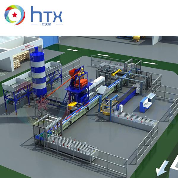 Buy cheap 1000 - 1500m2 Capacity Veneer Stone Production Line Road Edge Stone Machine from wholesalers