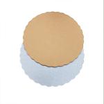 8 Inch Opp Bag Packing Golden Foil Cake Paper Board