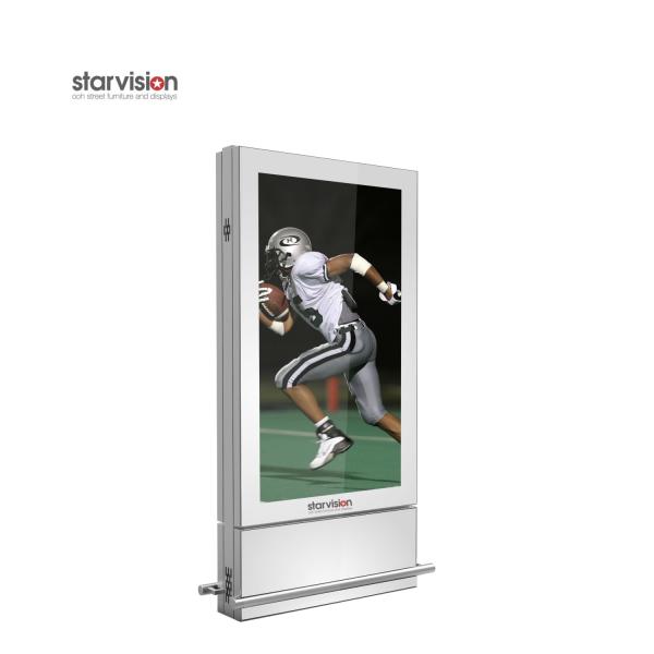 Buy cheap 4K Outdoor Digital Signage 75inch Aluminum Enclosure Floor Stand / Wall Mount from wholesalers