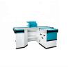 Buy cheap Curved Shape Supermarket Checkout Counter Hypermarket Checkstand from wholesalers