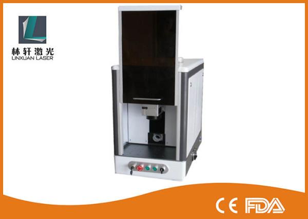 Buy cheap Safety Door Design Metal Laser Marking Machine For Glasses Frame / Name Tage from wholesalers