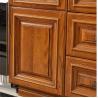 Buy cheap Brown Finished Cabinet Door Panels Wooden Decorative Resin Cupboard from wholesalers