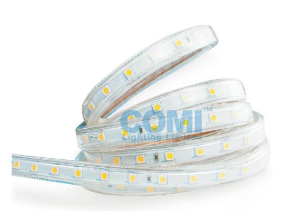 Buy cheap 220 - 240V 5W / Meter 5050 High Output LED Strip Light , LED Tape Under Cabinet Lighting from wholesalers