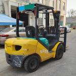 Original Diesel Engine Used 3 Ton Forklift With Conspicuous Warning Light Spare