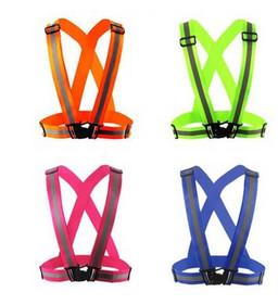 Comfortable Safety Vest Belt High Visibility Adjustable Safety Belt For Outdoor