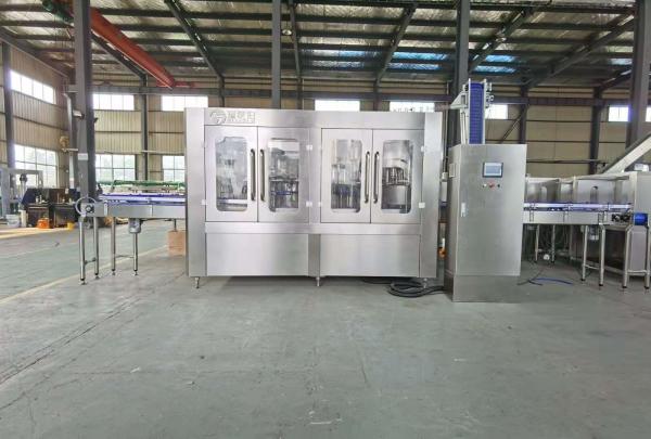 Buy cheap 5L - 10L Rotary Type Plastic Bottle Filling Machine Water Washing Filling Capping Machine from wholesalers