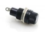 R3-12 Black Plastic Devices Cartridge Fuse Holder For 5.2x20mm Miniature Glass