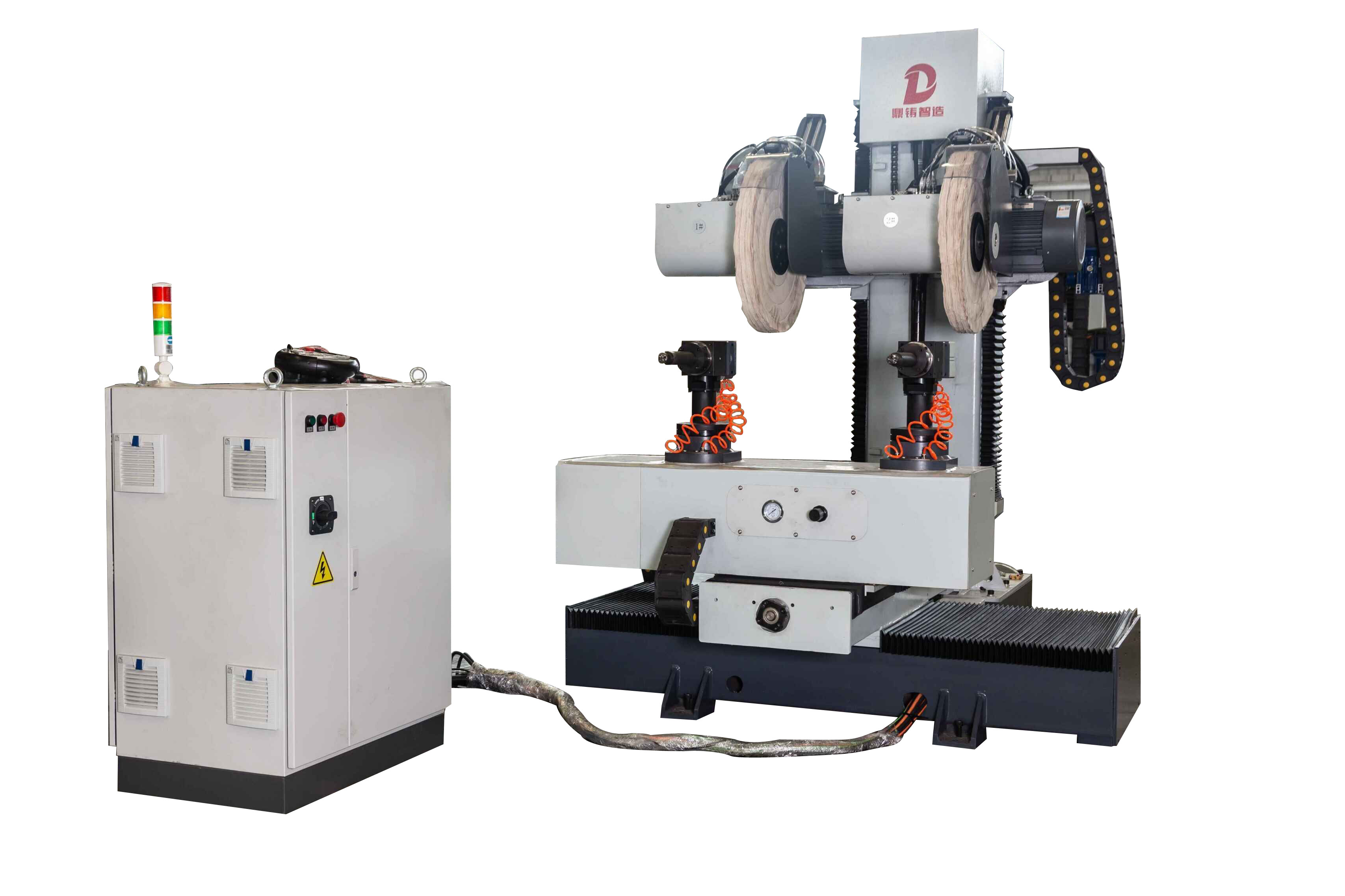 High Flexibility CNC Polishing Machine For Door Handle With Two Or Four Stations Simultaneous Operation