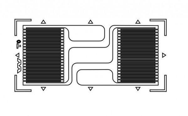 Buy cheap Half Bridge Small Strain Gauge GB-A Long Working Life Customized Service from wholesalers