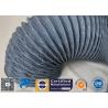 Buy cheap Fire Resistant 200℃ PVC Coated Fiberglass Fabric Flexible Air Duct For Ventilation from wholesalers