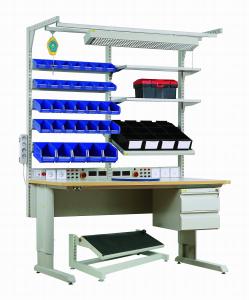 Wholesale Heavy Duty Garage Anti Static Workbench Electronic Technician Working Table from china suppliers