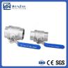 Buy cheap 1.0''-6.0" Port Size Mirror Polished Stainless Steel Thread Ball Valve For Water from wholesalers
