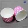 Buy cheap Wholesale Custom Logo Disposable 5.5-Ounce Pink Ice Cream Wood Pulp Paper Bowls For Dessert-Disposable Ice Cream Cups from wholesalers