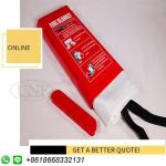 BS EN 1869 Heat Insulation 100% Fiberglass Safety Fire Blanket For Gas Station