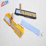 Naturally tacky blue Good Thermal Conductive pad For CPU Heat Dissipation 1.5 W
