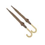 Hot Selling U Ribs Metal Shaft Classic Umbrella Wooden Handle