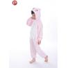 Buy cheap Factory Wholesale Fluffy Flannel Plush pink pig Kids Onesie Pajamas from wholesalers