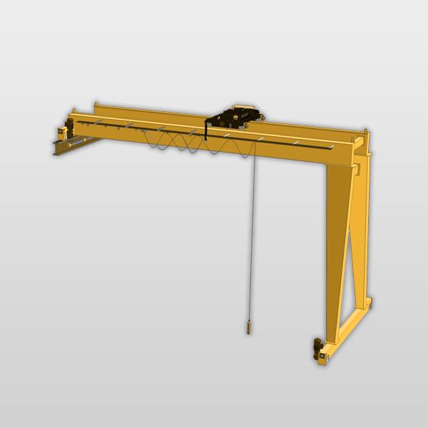 Buy cheap Semi portal gantry crane 3ton for sale from wholesalers
