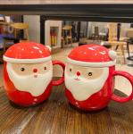 Cute and Festive Christmas Ceramic Mug Holiday Gift Water Cup Creative