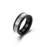 Buy cheap Tungsten Meteorite Ring Mens Wedding Band Unique Statement ring handmade jewelry from wholesalers
