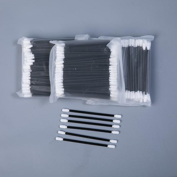 Buy cheap Optics Industry Foam Cleaning Swabs 100 Pcs / Bag With Black PP Stick from wholesalers