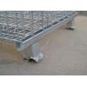 Buy cheap Steel Wire Mesh Cages Storage Folding For Automotive Parts Transport from wholesalers