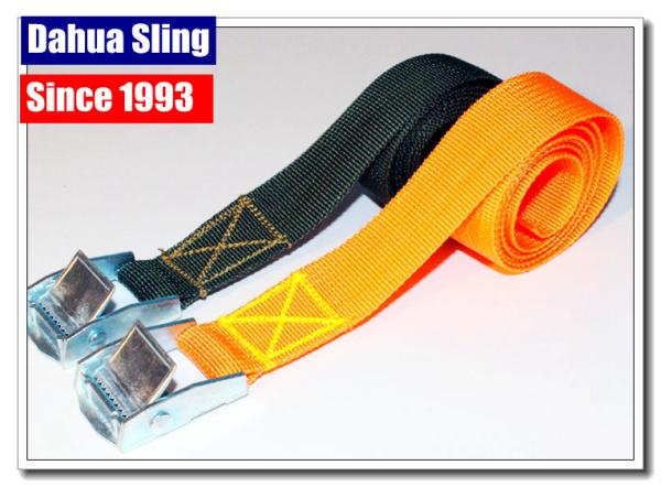 Buy cheap Zinc Cam Buckle Tie Down Straps , Kayak Tie Down Straps High Tenacity from wholesalers