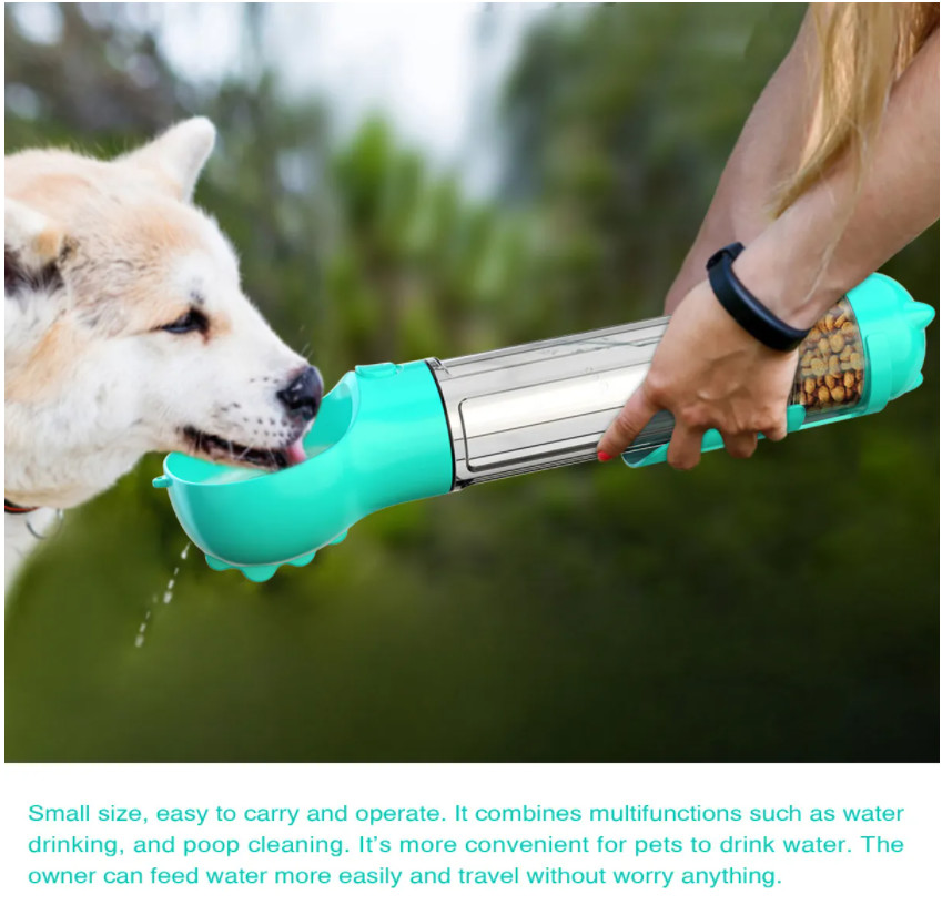 Lightweight Portable Dog Water Bottle Travel Dog Water Dispenser 300ML 500ML