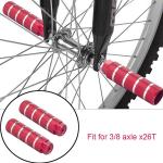 Bike BMX Pegs Aluminum Alloy Anti Skid Lead Foot For Mountain Cycling Rear Stunt
