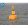 Buy cheap Green Red Yellow Water Navigation Buoys Ocean With Solar Signal Light from wholesalers