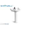 Buy cheap Middle East style sanitary ware bathroom big size pedestal wash basin from wholesalers