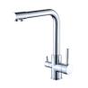 Buy cheap Dual Handle Torneira Da Cozinha Brass Mixer Kitchen Faucet Llave Griferia Para Cocina For Kitchen from wholesalers
