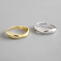 Buy cheap Lanciashow Unique 925 Solid Silver Jewelry Irregular Open Ring For Women product