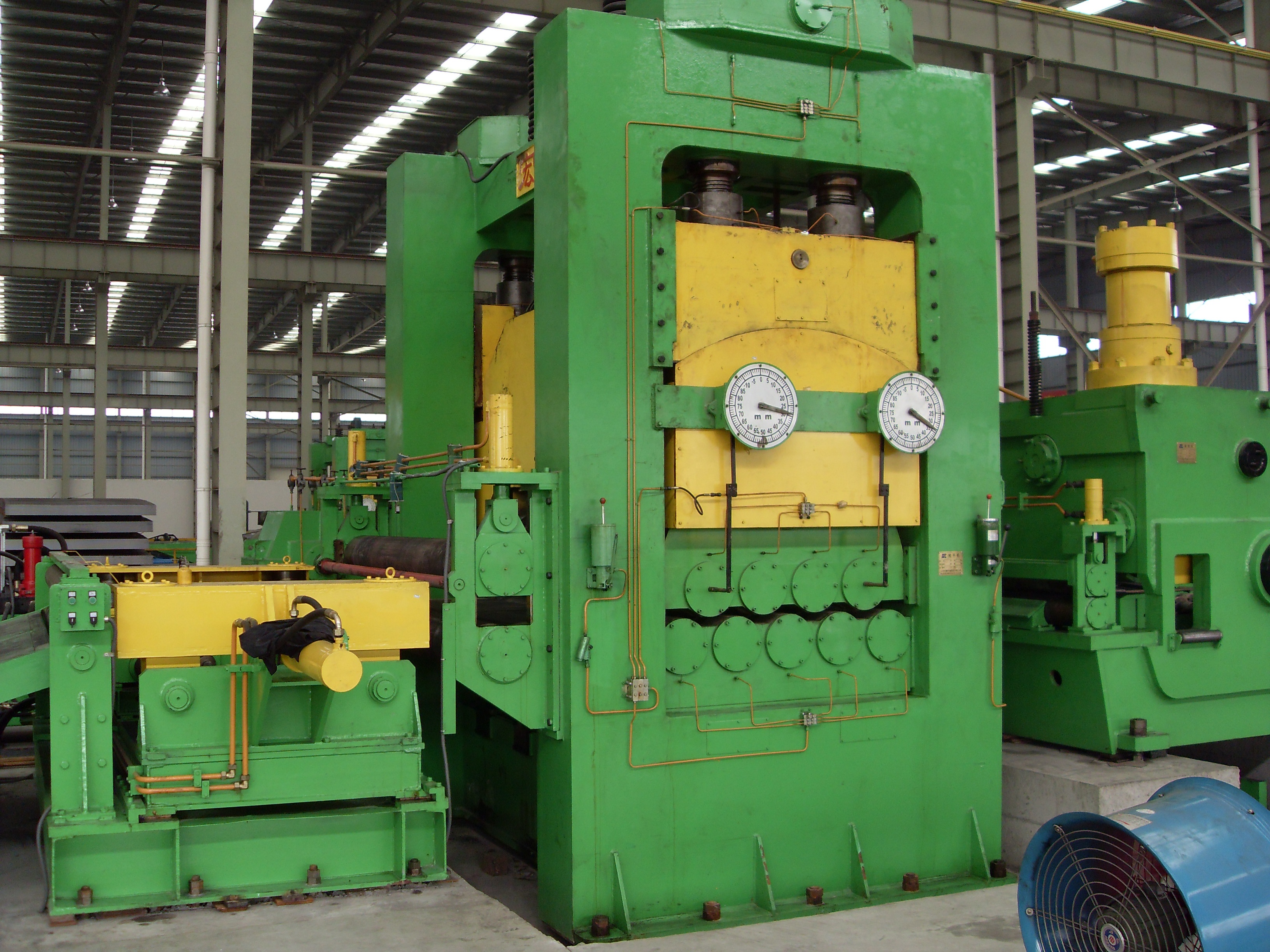 80KG Weight Steel Coil Straightening and Rewinding Machine for Metal Sheet or Coils