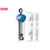 Buy cheap Warehouse Manual 2 Ton Chain Hoist Trolley Standard Lift 2.5m from wholesalers