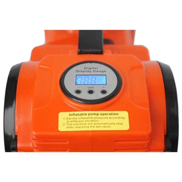 Buy cheap 5 Ton Electric Hydraulic Car Jack With Digital Meter Double Cylinder Air Pump from wholesalers