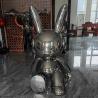Buy cheap Stainless Steel Rabbit Statue Mirror Polished Cartoon Animal Sculpture Modern Pop Art Outdoor Decoration Large from wholesalers