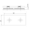Buy cheap Easy Installation Shower Door Clamps Long Lasting Corrosion Resistance from wholesalers
