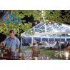 Buy cheap A Shape Wedding Party Events Large Aluminium Tent House With Tarpaulin Affordable Wedding Tents from wholesalers