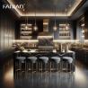Buy cheap Modern Style PET Kitchen Cupboard Furniture Flat Pack Matte Finish Powder Coating Kitchen Cabinets from wholesalers