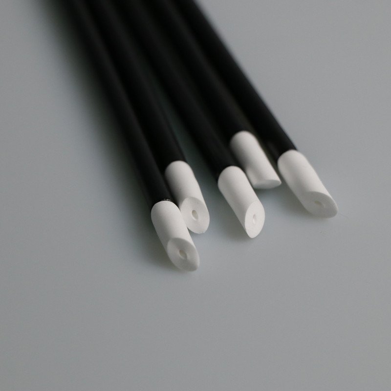 High Absorbency PU Head Printer Cleaning Swab With Black Handle