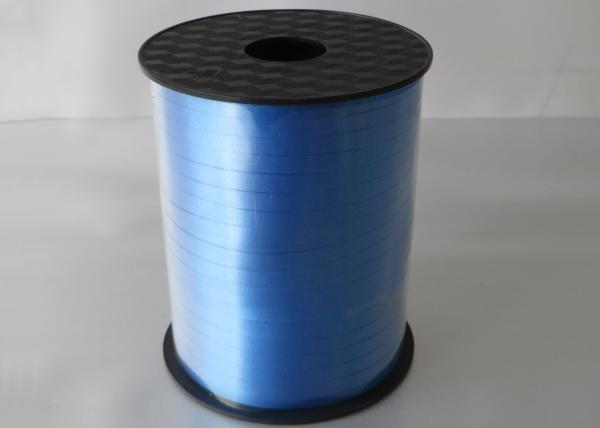 Buy cheap Polypropylene Solid plain Teal Green / Blue Curling balloon ribbon 120U Thickness from wholesalers