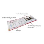 1GB Memory LCD Video Business Cards 7inch 148×210mm thinkness