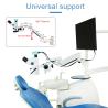 Buy cheap Manual Control DC 5V~12V Dental Surgical Microscope With 10X Eyepiece Lens from wholesalers