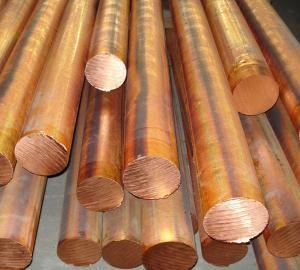 Buy cheap Copper Solid Round Bar / Copper Round Bar Dia 10 - 100mm C11000 C10200 from wholesalers
