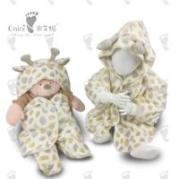 Buy cheap 33cm Brown Newborn Infant Coat 100% Polyester Infant Cow Outerwears product