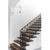 Buy cheap 2m Wrought Iron Fence Ornate Wrought Iron Gates Black House from wholesalers