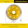 Buy cheap Turbo Teeth 4 Inch Diamond Cutting Wheel Vitrified Tiles Processing from wholesalers