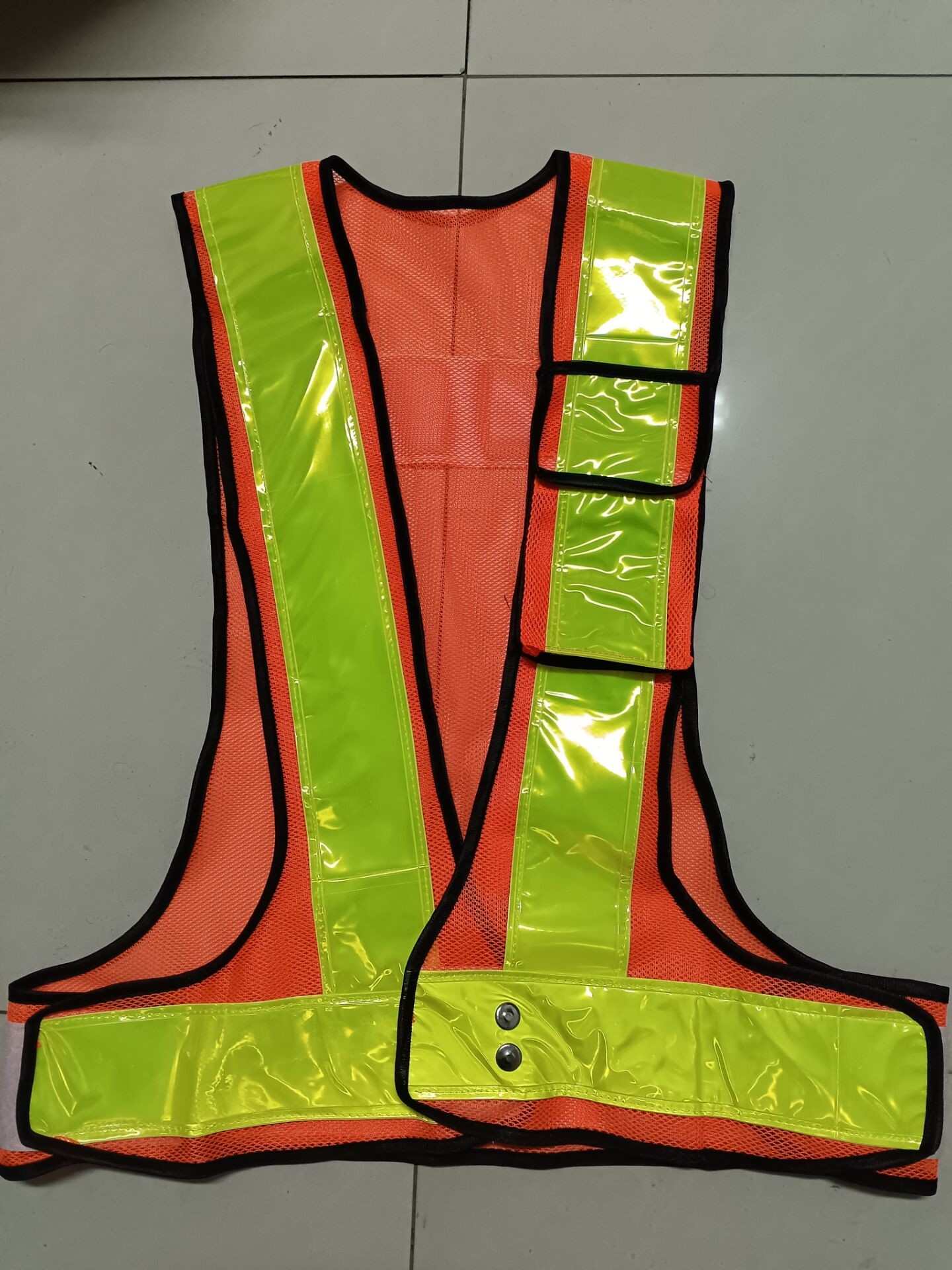 High Visibility Reflective Safety Vest Police Traffic Safety Mesh Vest